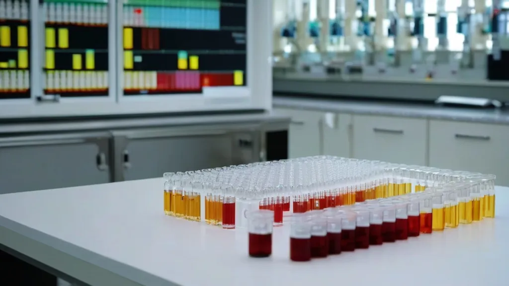 Badania biochemiczne: lipidogram, glukoza, troponina, elektrolity